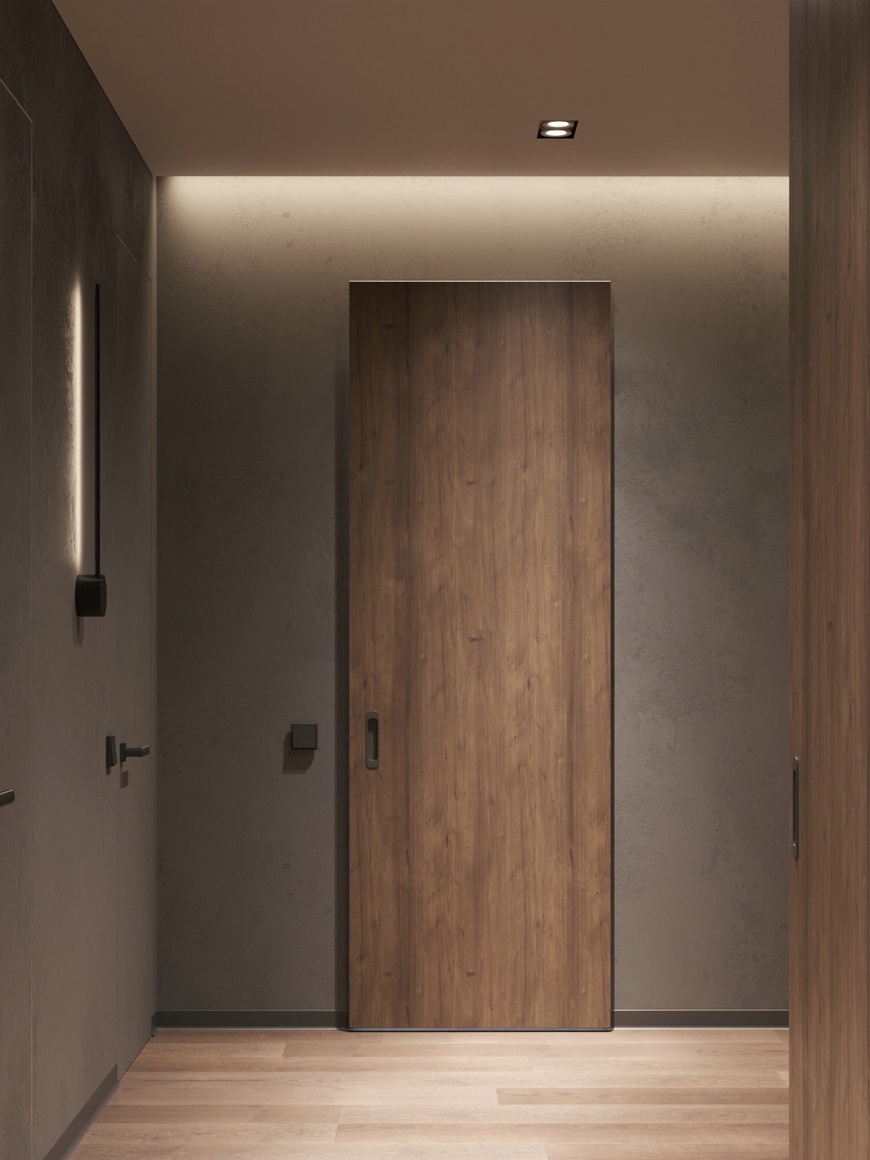 95㎡高级色系空间设计 优雅风韵动人心弦-1