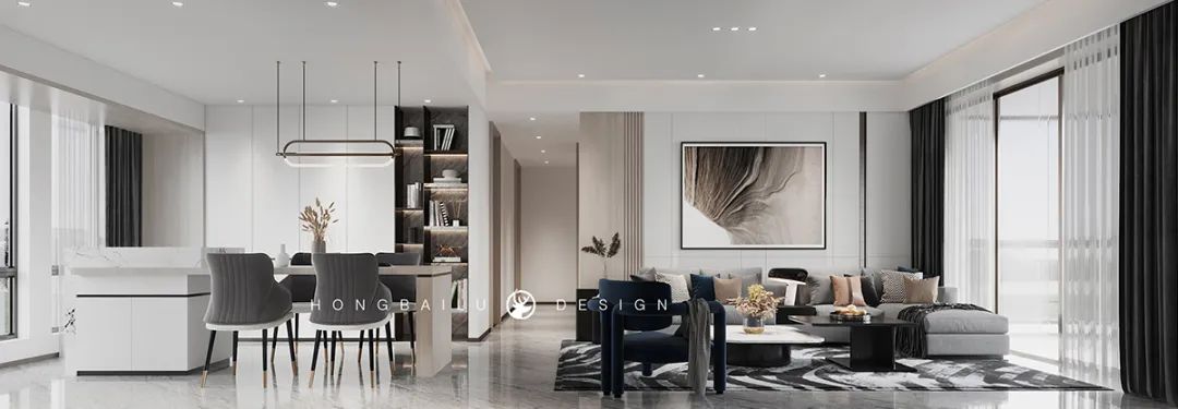 老宅新生 | 现代简约美学打造时尚美宅-6