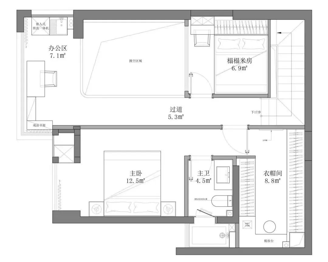 现代简约双层居所丨中国泉州丨ACE筑伦装饰-71