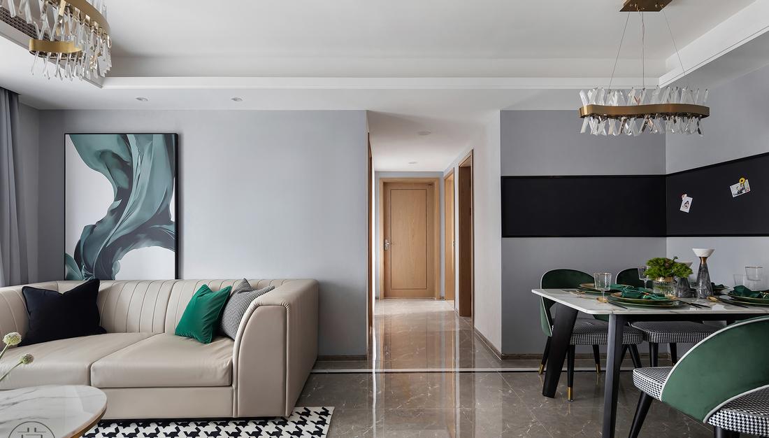 春意盎然的现代家居空间设计-1