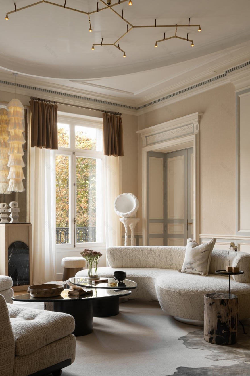 Paris公寓丨法国巴黎丨Olga Ashby Interiors-11
