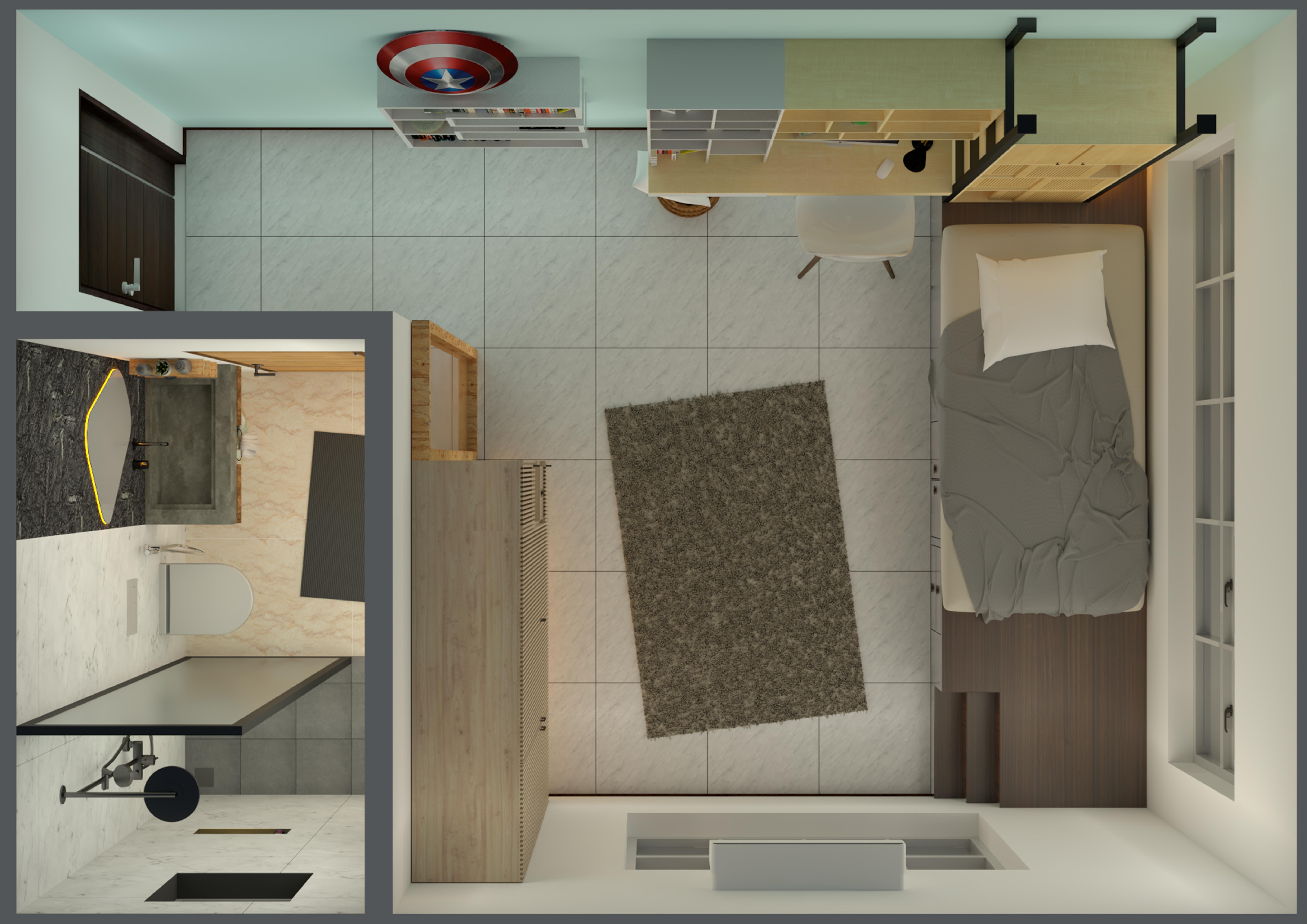 Sea Breeze Apartment Bedroom-1