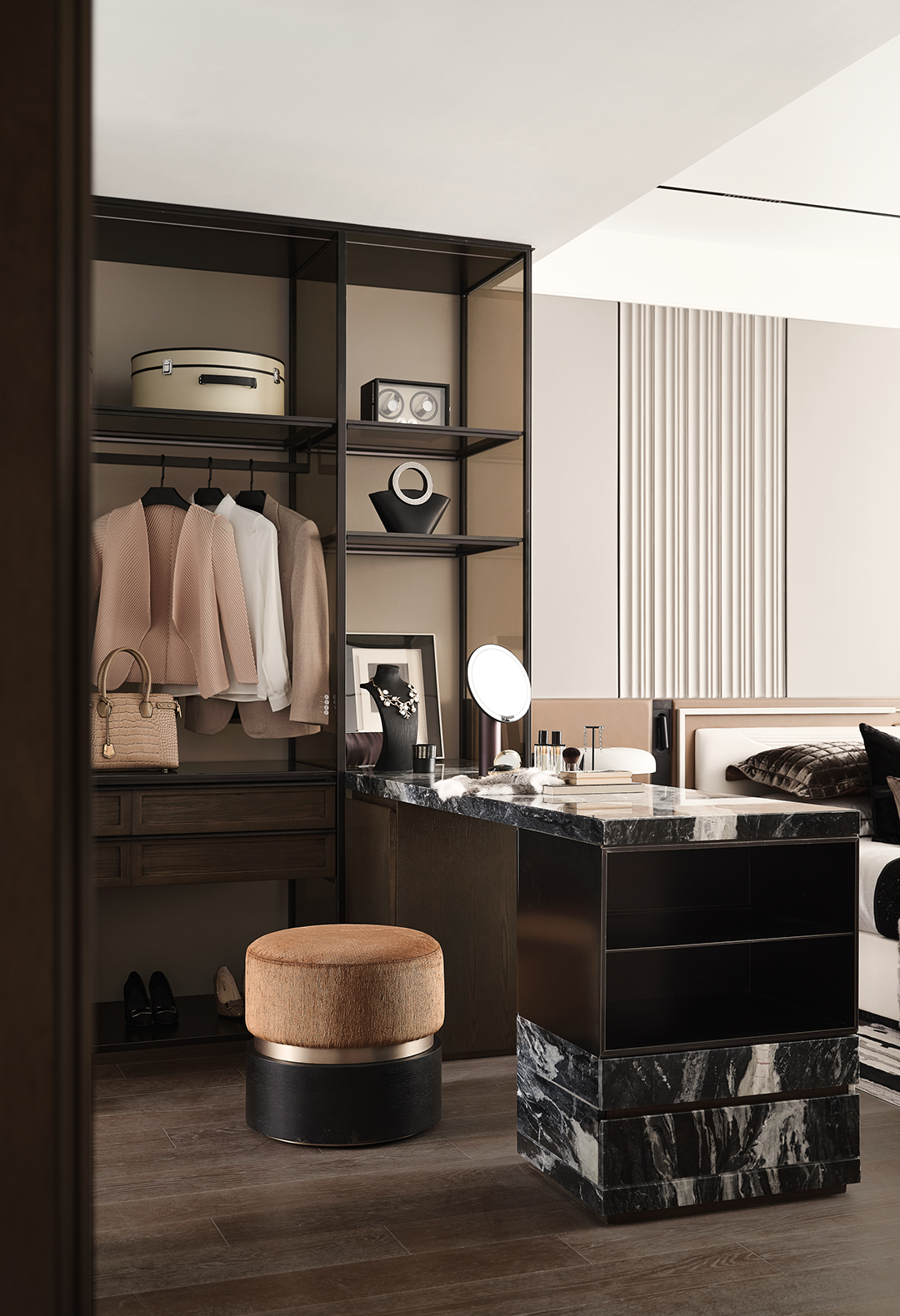 青岛半山云境 185㎡样板间丨中国青岛丨深圳共向设计,矩阵纵横-45