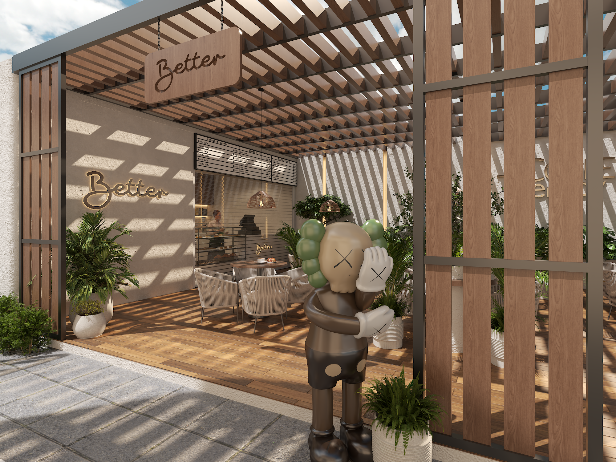 Outdoor Coffe shop-1