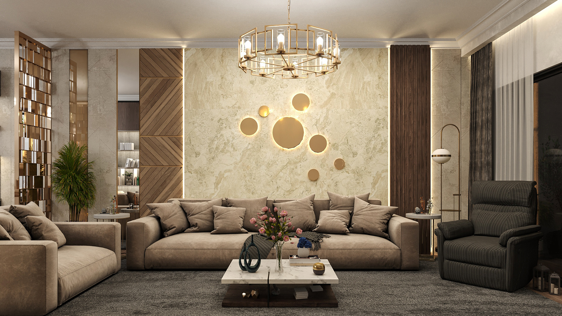 棕榈山别墅室内设计-22