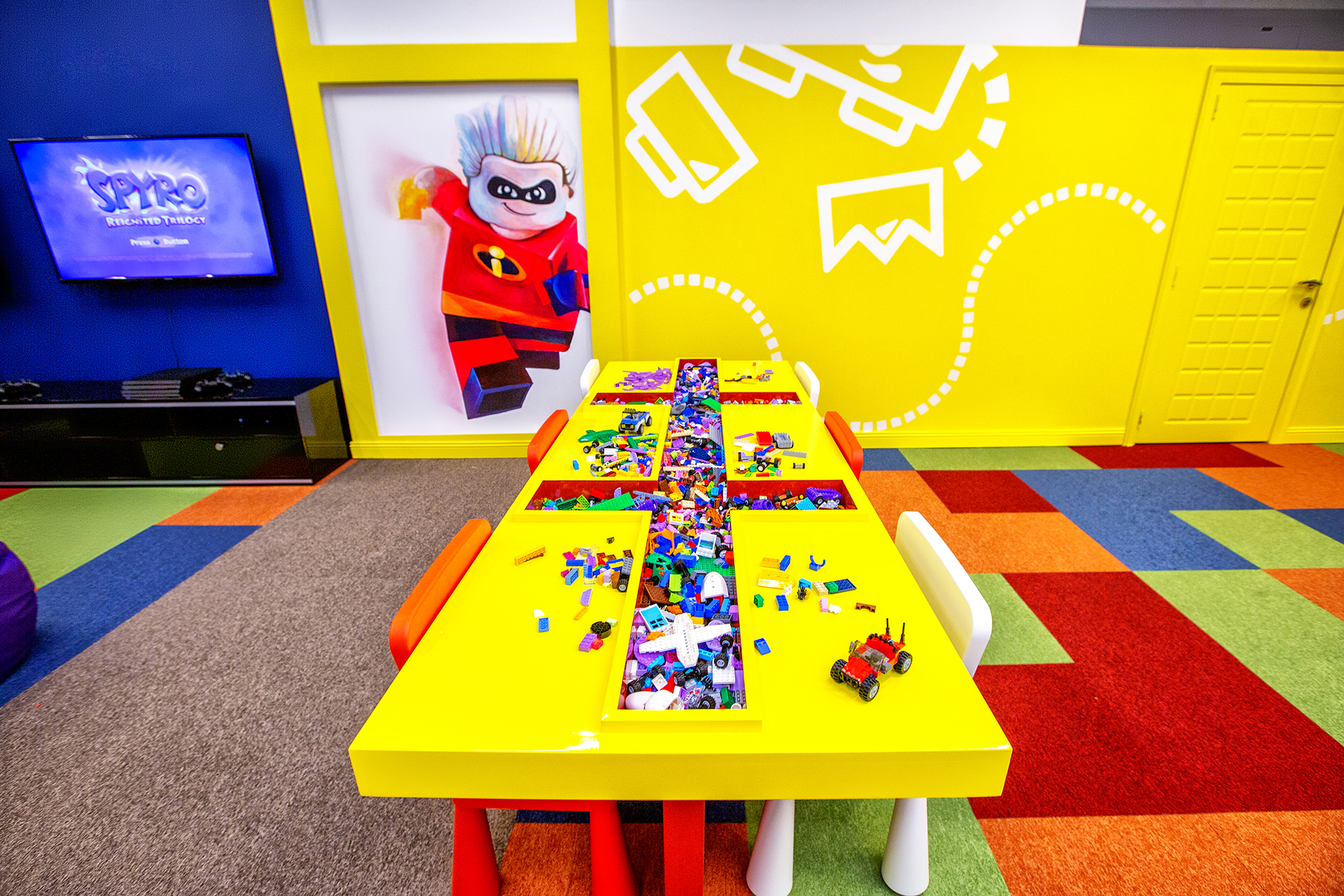 Bricks4fun 儿童游乐中心室内设计丨阿联酋迪拜-11