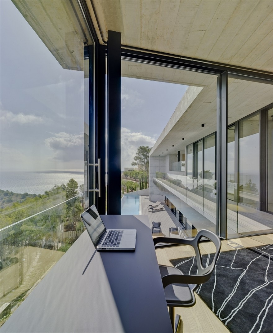 Concretus House is a Brutalist-Style Home in Cala Sardinera, Spain-27