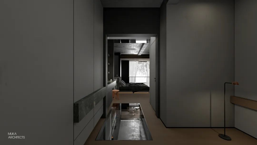 黑 Loft · 摄影师的极简诗意居住空间丨中国河北丨上海木卡建筑设计有限公司-20