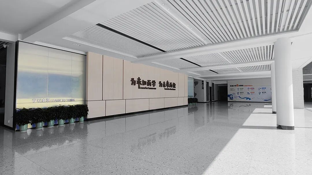 顺德本真未来学校大堂（学校展示）策划设计施工落地一体化打造-116