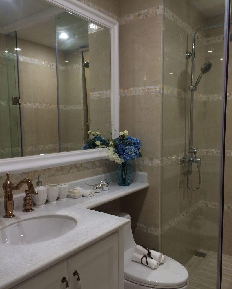 广州衡展江山时代房地产104平米法式浪漫蓝调空间设计-24