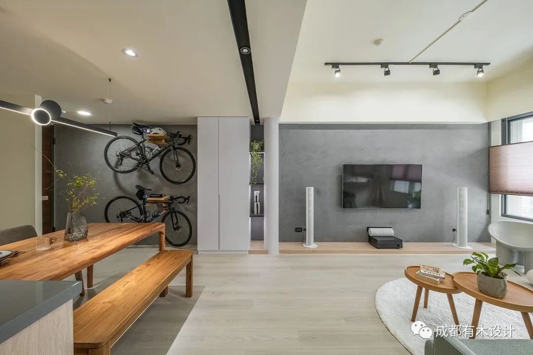 光与灰绿之间 · 简约新婚宅室内设计丨NOIICS-6