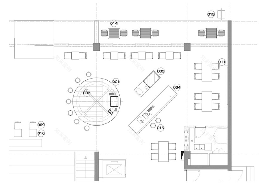 Broadcastbo 体验店咖啡区设计丨中国上海丨A3 VISION-33
