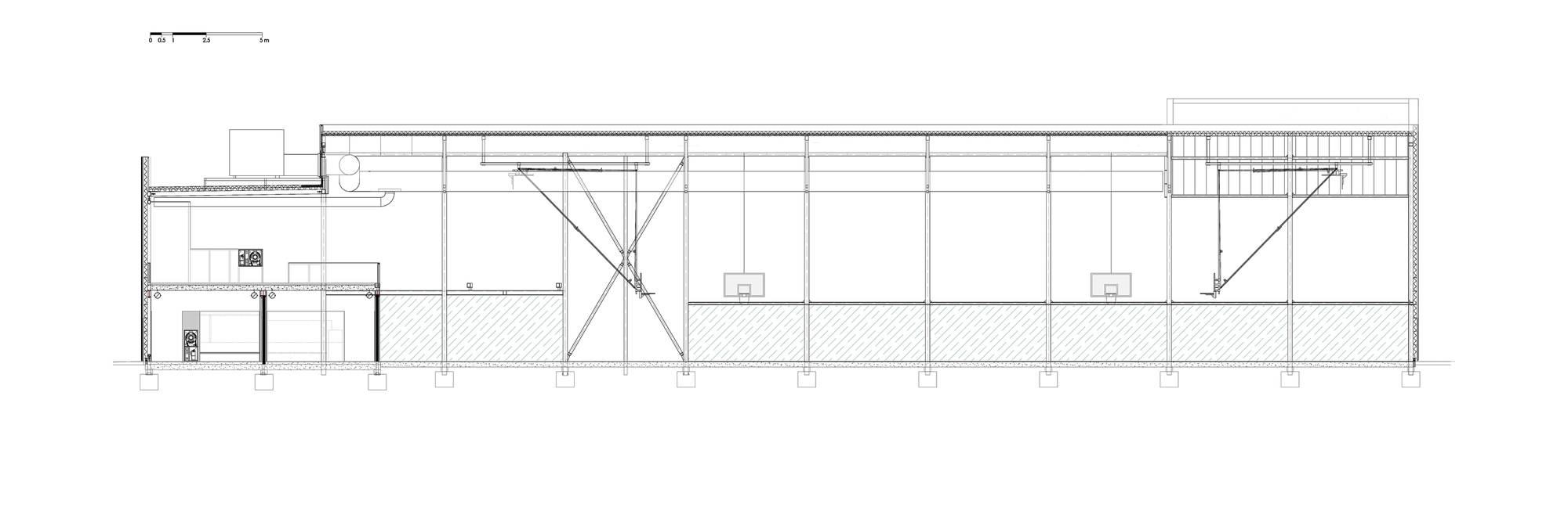 多用途体育场馆丨西班牙马德里丨OAOB architecture-45