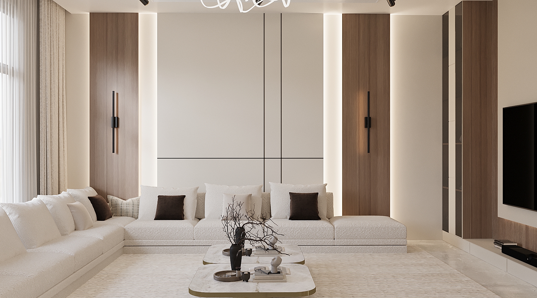 现代别墅室内设计-20