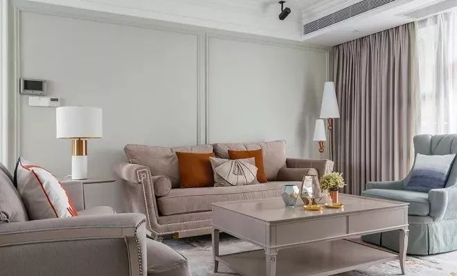 简约美式+浅色调,打造粉粉的温馨小家-18