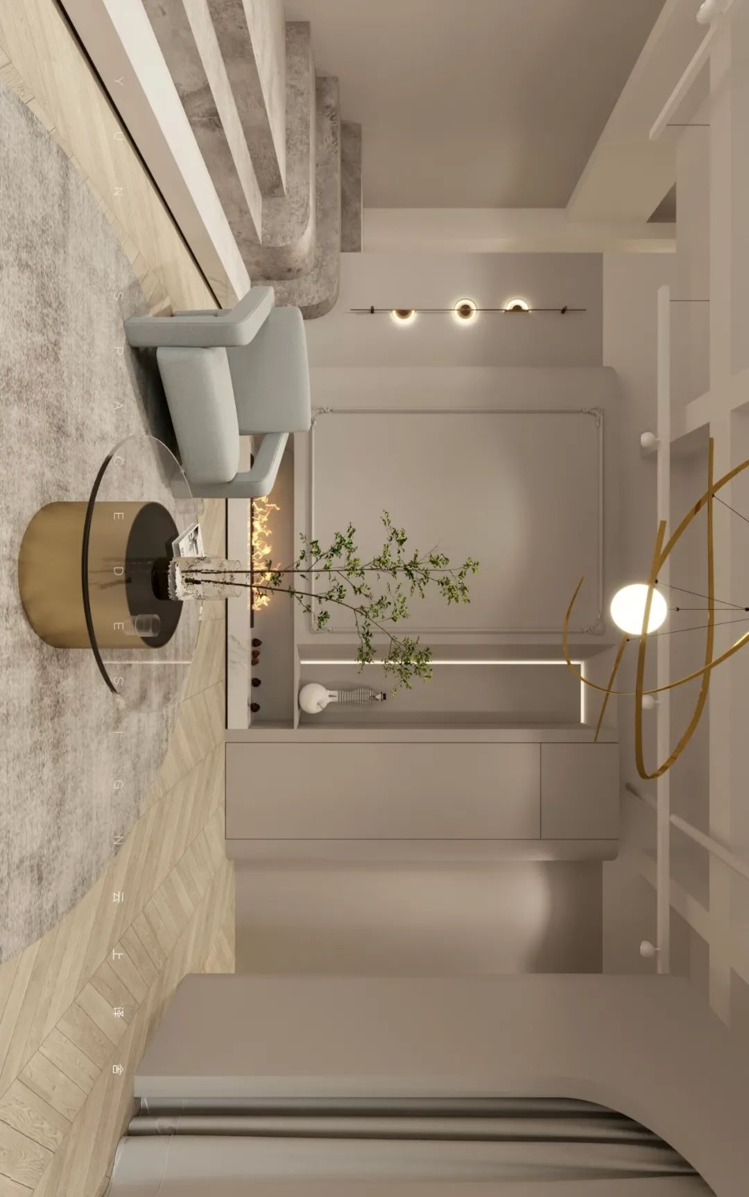 淄博沿街商铺素人形象管理机构设计丨中国淄博丨云上译舍空间设计-10