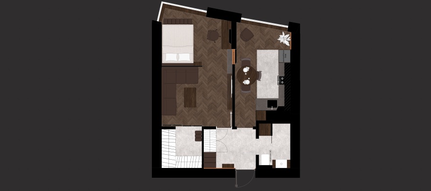 阁楼公寓丨乌克兰丨Dmytro Drofiak-10