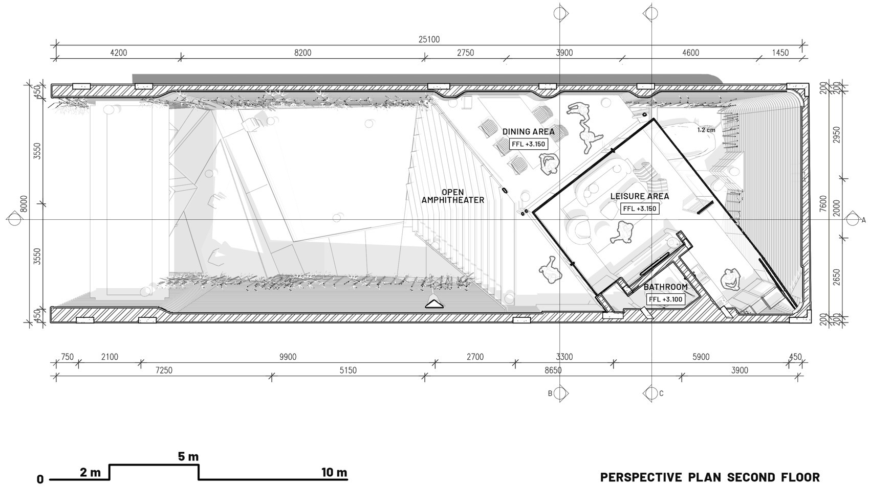 折叠空间花园（Folded Rooms Garden）丨印度丨RAD+ar-56