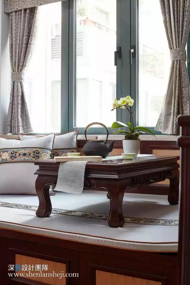 墨韵沉香——85㎡ 简约中式风-43
