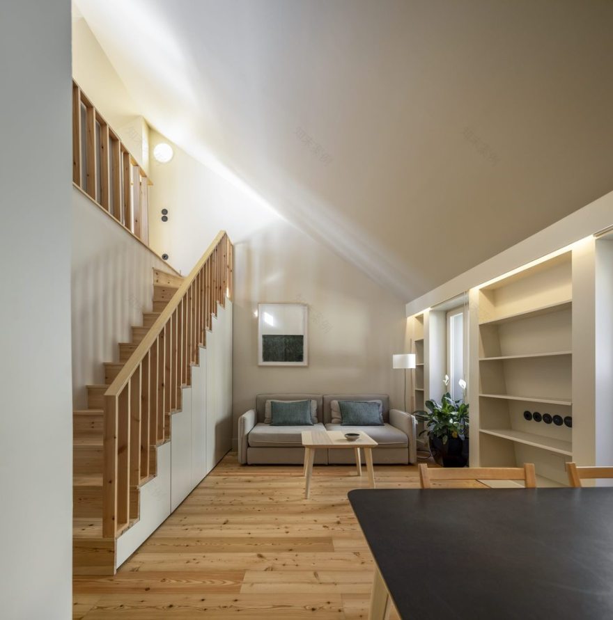 里斯本绿意盎然的老建筑改造丨葡萄牙里斯本丨BICA Arquitectos-13