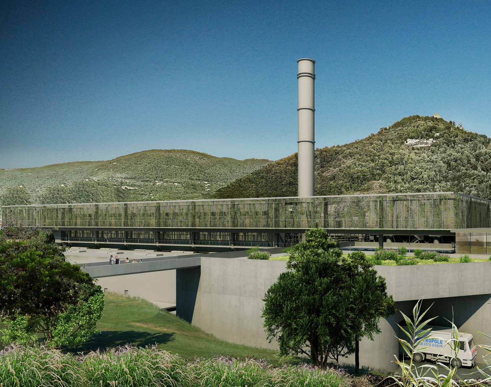 Arianeo家庭及类似垃圾能源厂翻新与回收中心创建项目丨法国尼斯丨WILMOTTE & ASSOCIÉS ARCHITECTES-28