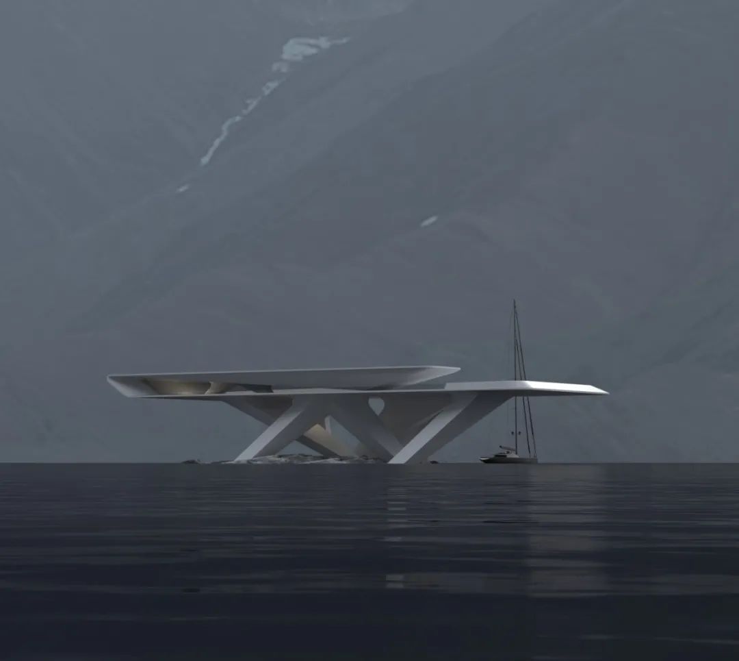 未来主义建筑的奢华幻想丨Roman Vlasov-24