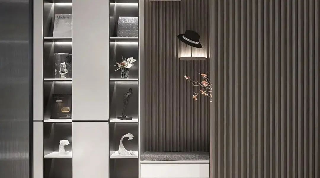 120m²暗黑系公寓，冷硬质感还原深邃本真！-75