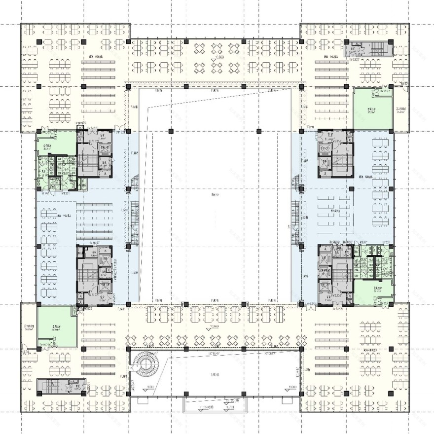 China Southwest Architectural Design and Research Institute 丨图书馆丨Chengdu University Library-46