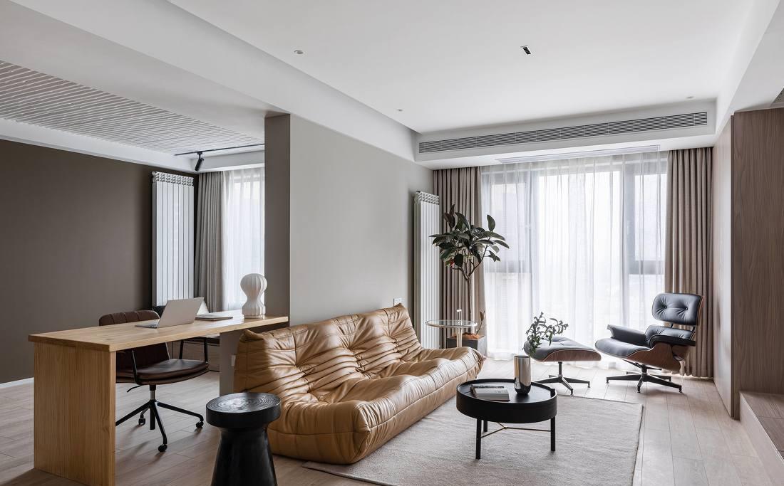 89㎡小三居现代简约设计-39