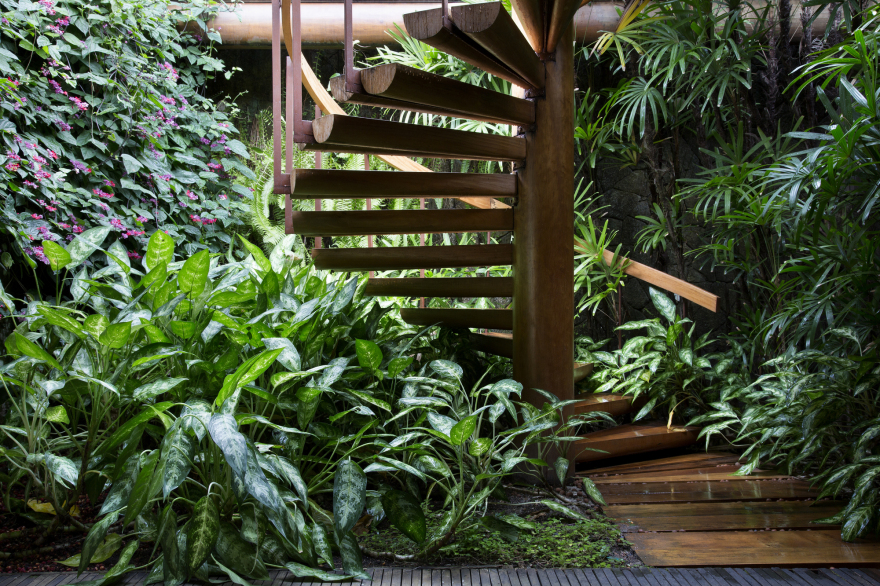 巴西 Angra dos Reis 别墅,自然有机的海洋之家-7