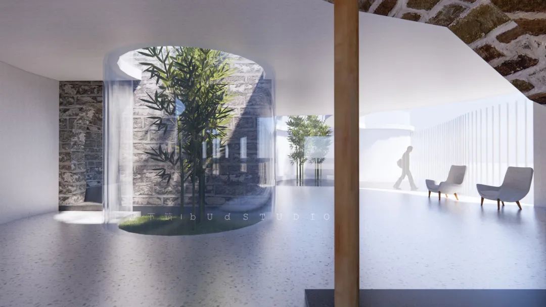 柱林餐厅 | 游走于竹与柱之间的绿色共生空间-25