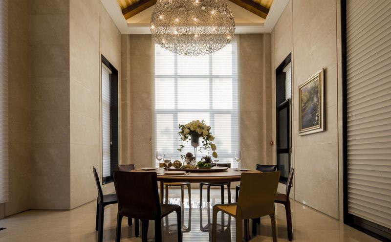 青岛海信君汇别墅 | 极简线条与原生石材的完美融合-7