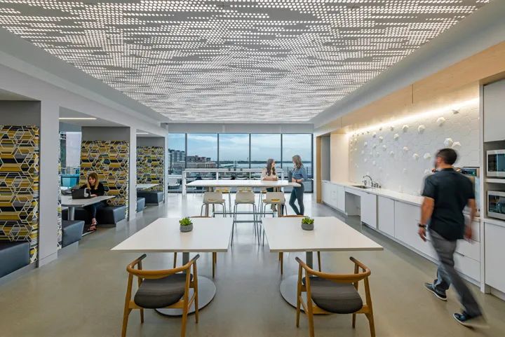 诺基亚达拉斯总部设计 | 跨学科团队协作的开放式空间-2