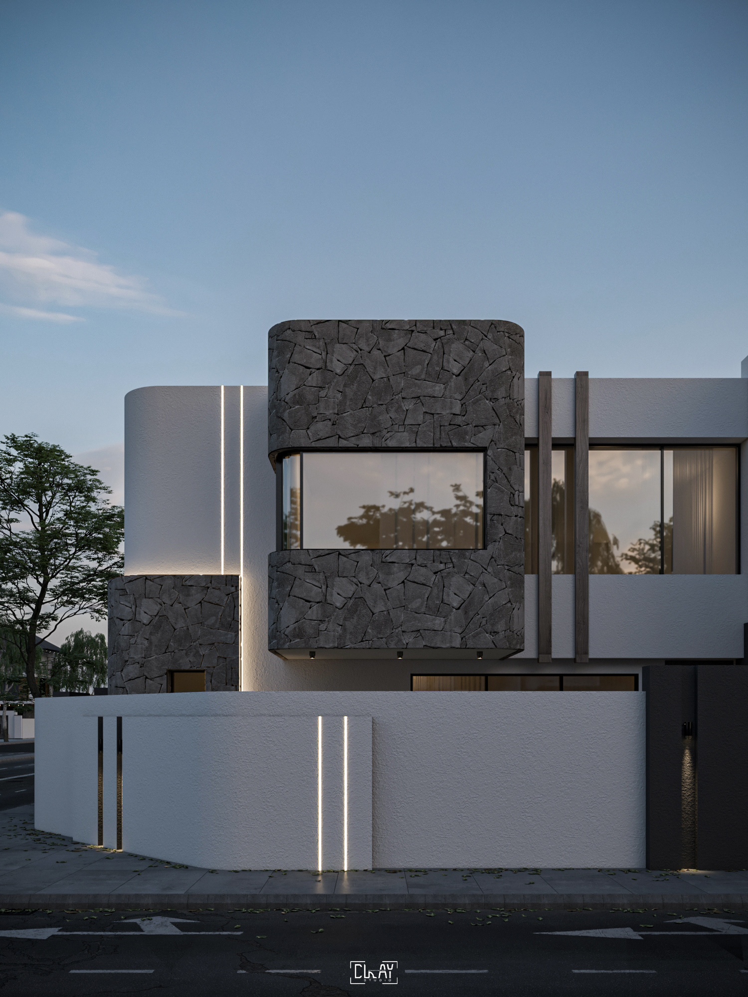 住宅别墅外立面丨@clay studio-10