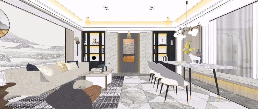 江苏泰州国宾一号,现代简约风的素雅之家-72