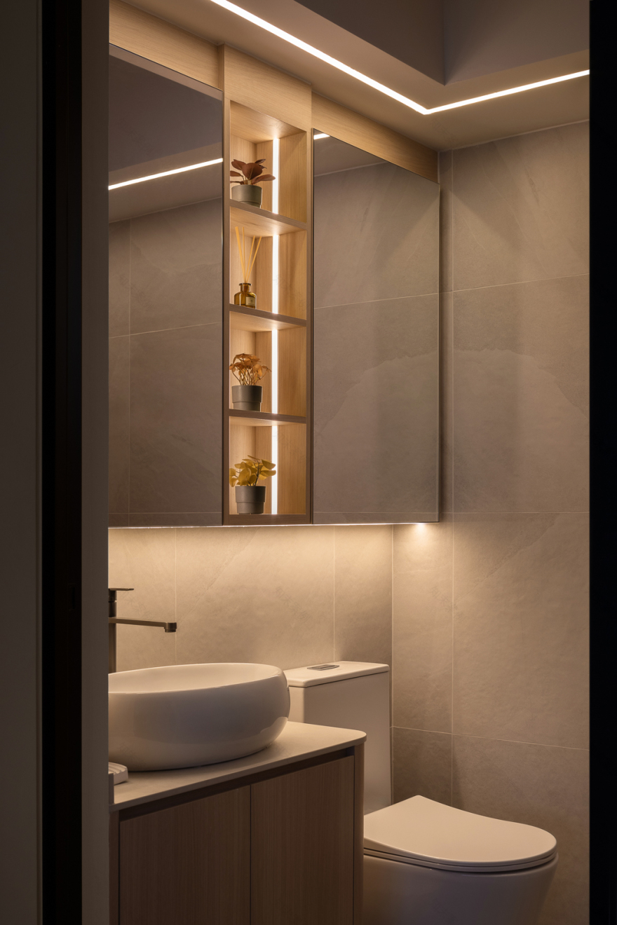 325B Sumang Walk住宅及商业室内设计项目丨新加坡丨The Interior Lab-21