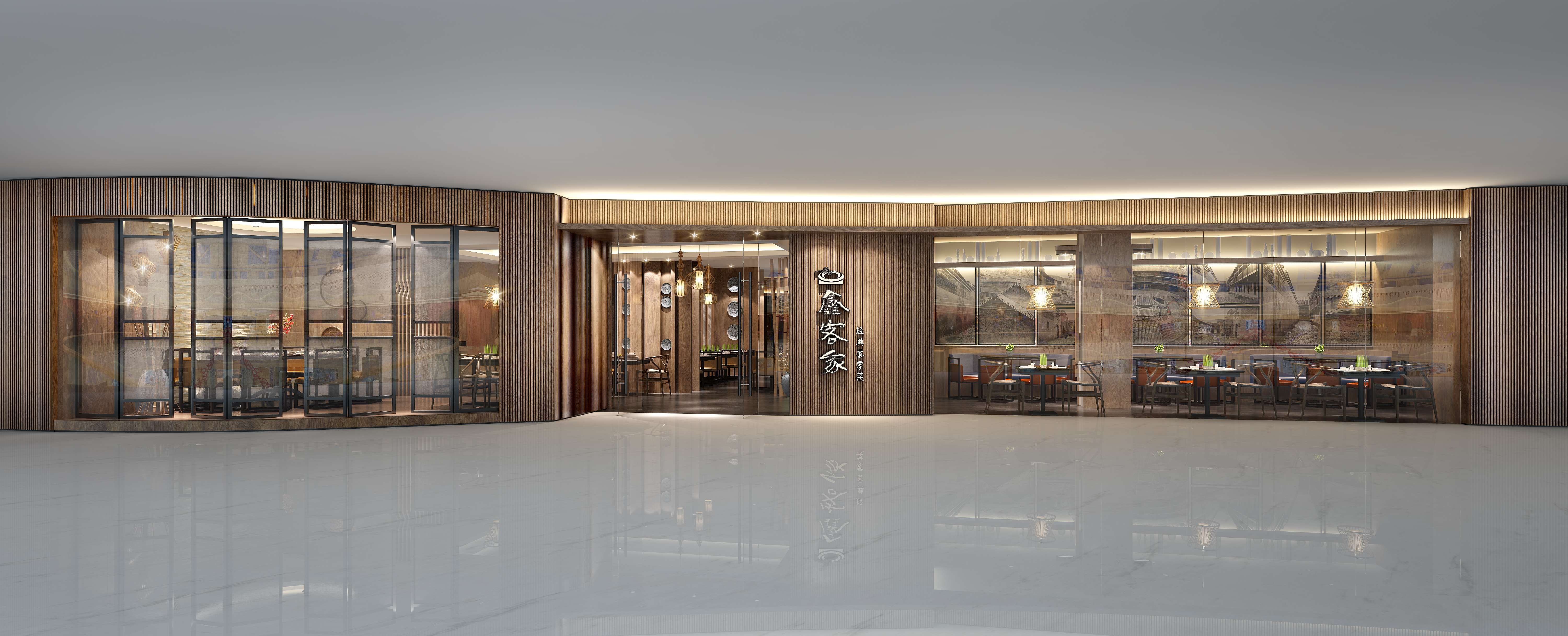 新中式 经典客家餐厅菜馆-2