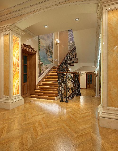 Новой Риге 890 м² 住宅室内设计项目丨拉脱维亚里加-144