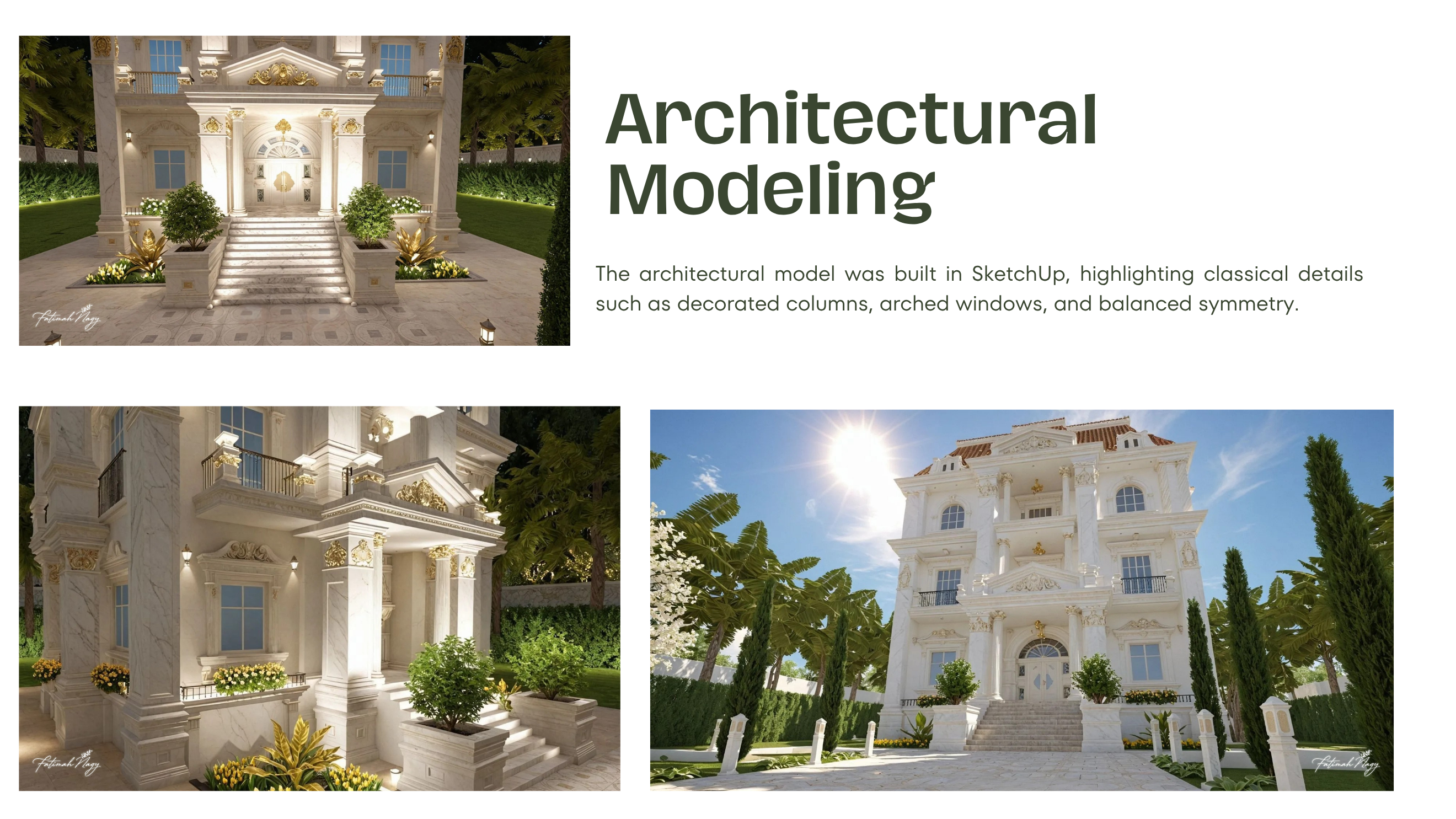 Classical Villa – 3D Landscape Design-4