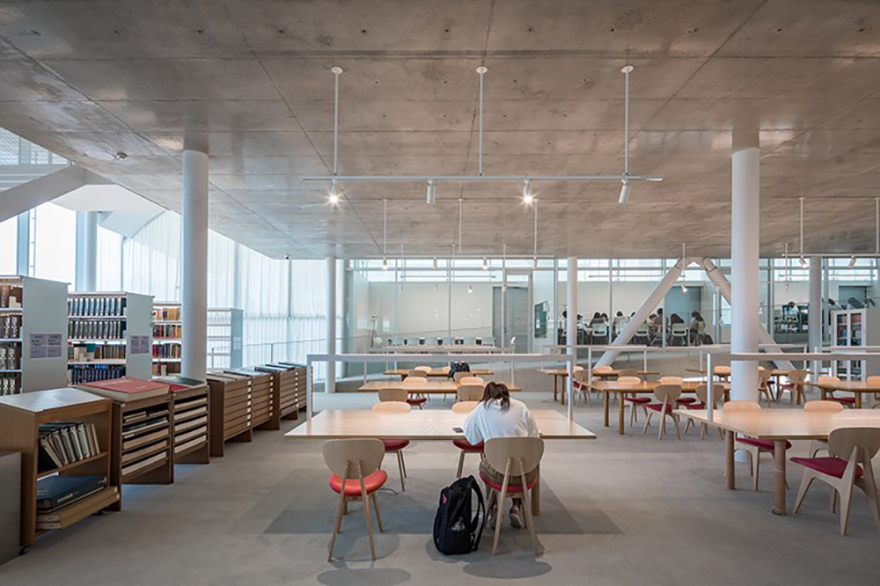 Japan Women’s University library by Kazuyo Sejima-0