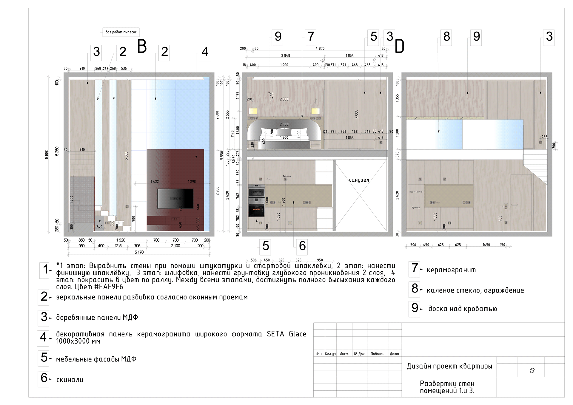 小型公寓室内设计丨Sviatlana Bareika-21
