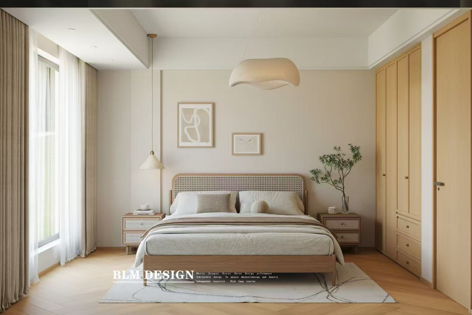 现代  白龙马效果图设计制作-7