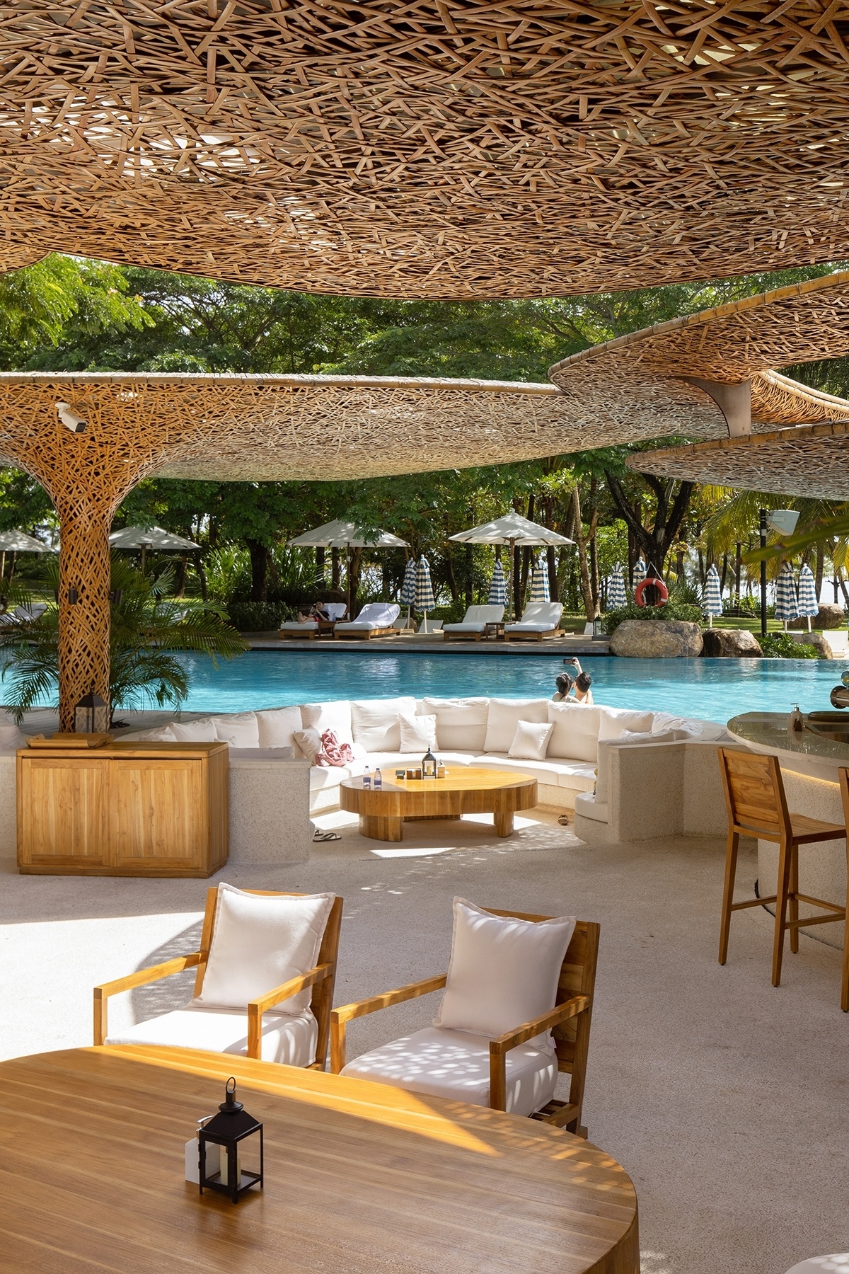 三亚艾迪逊酒店海滩俱乐部丨中国三亚丨万社设计-53