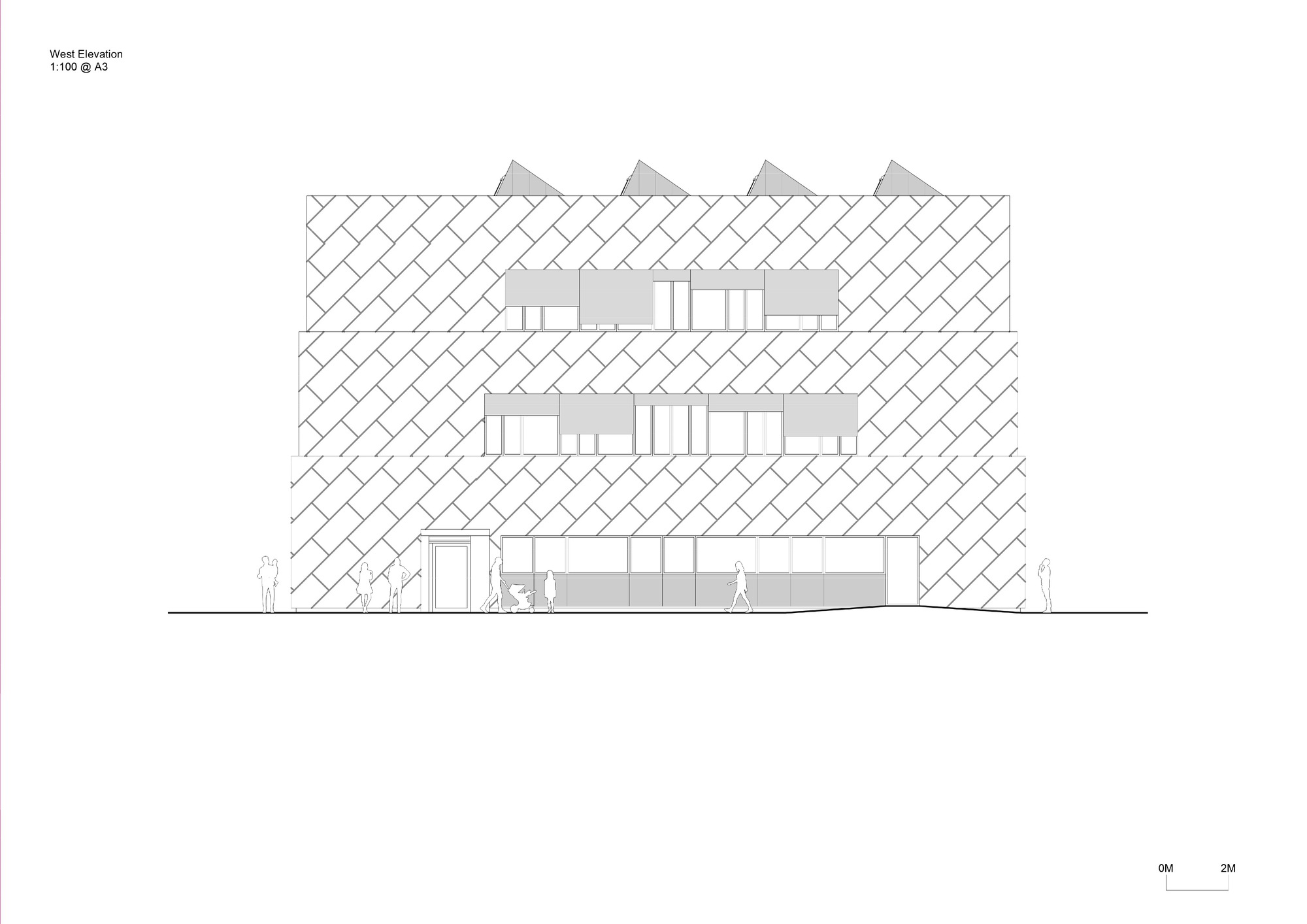 金字形神塔和菱形建筑丨英国伦敦丨Mole Architects-64