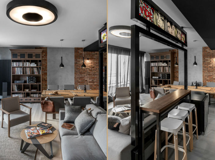 国外轻工业风休闲住宅  Sikora Wnetrz-6