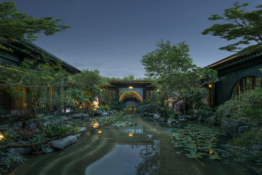 中式院落，寄托美好期望的宁静空间-154