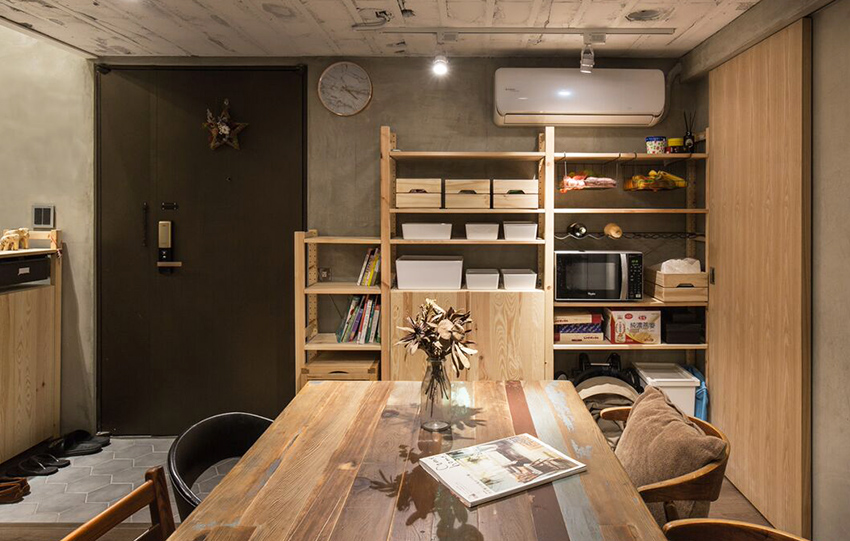 现代日式风！台北 26 坪挑高楼中楼亲子宅-10