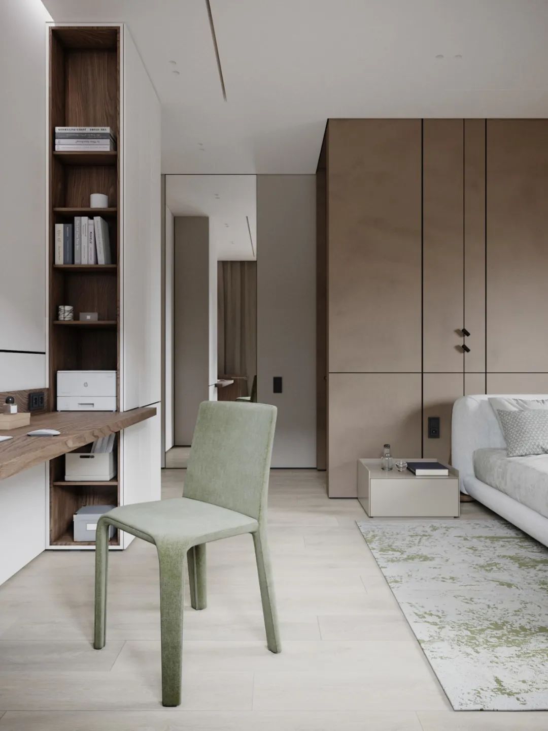 川谷堂 · 木色简约空间设计丨Format Design-33