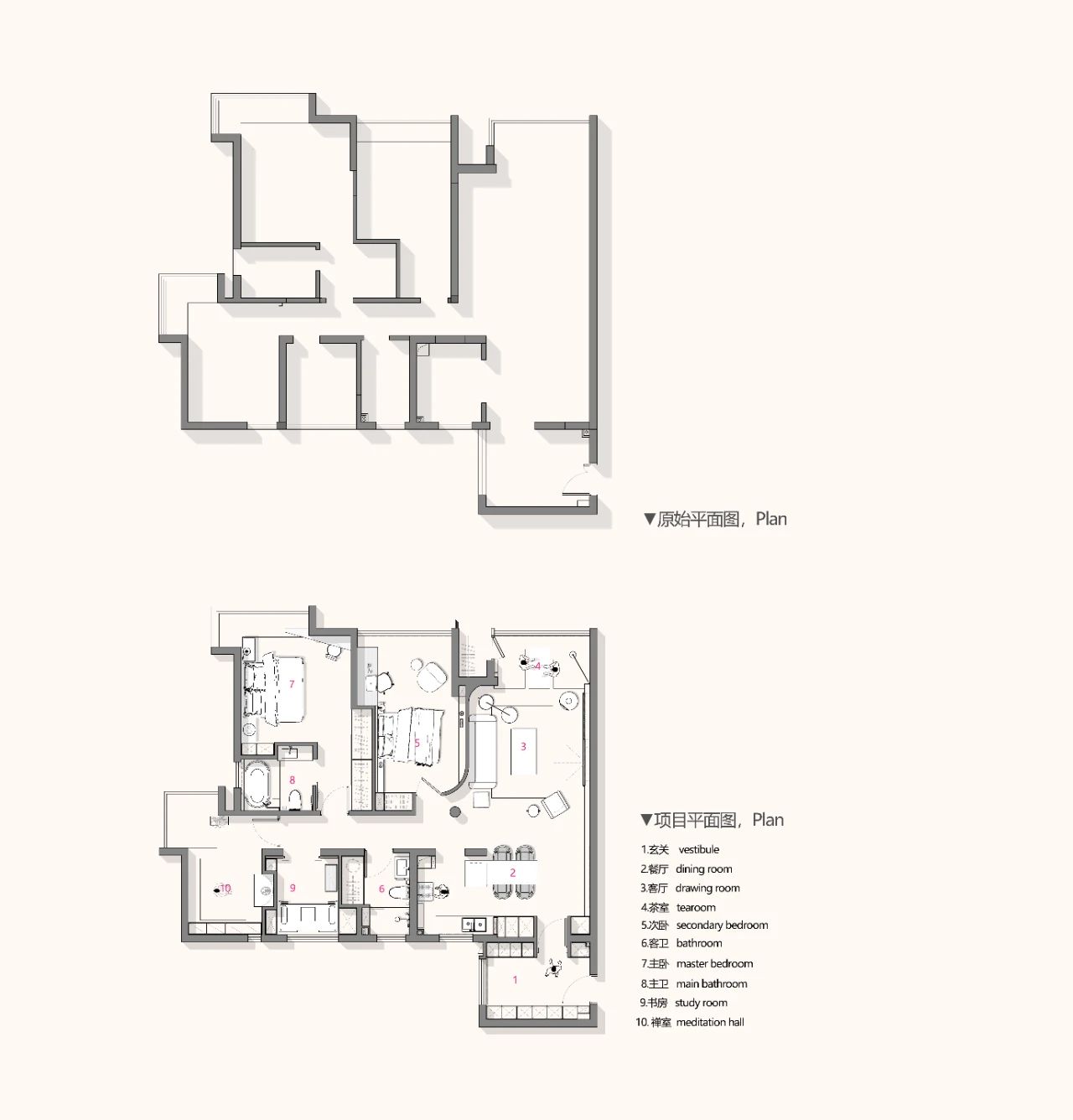 心觅一寓所,净与静丨中国广州丨YU·REN DESIGN-81