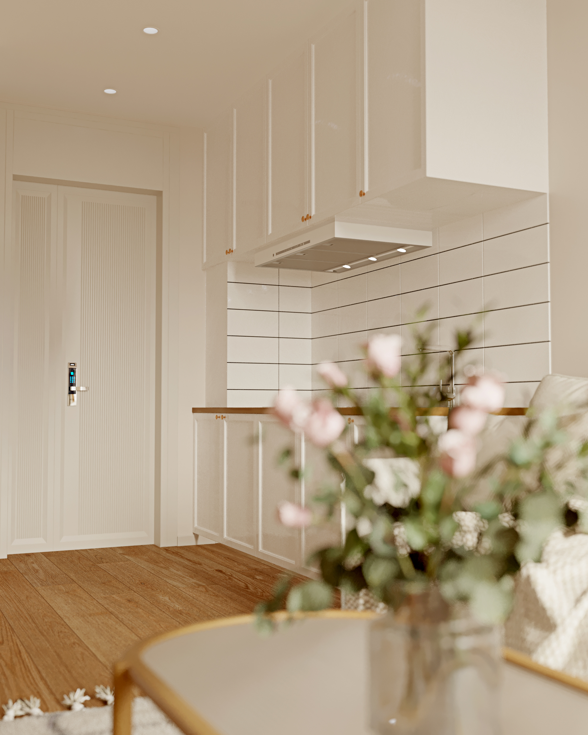 奶油色北欧空间-8